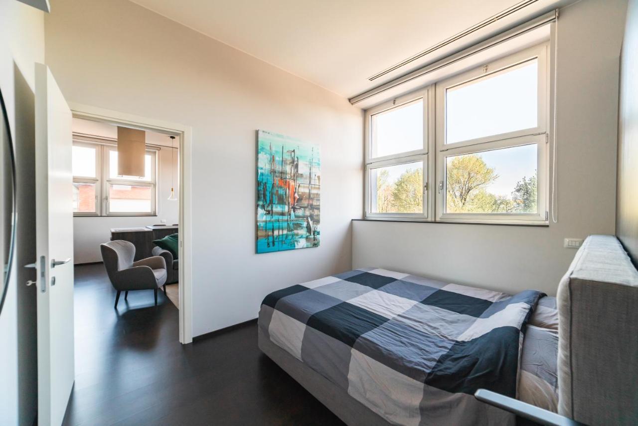 Moderno Bilocale 64Mq Con Parcheggio E Palestra Appartement Milaan Buitenkant foto
